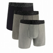 Boxer da uomo Under Armour Perf Tech 6in grigio/nero