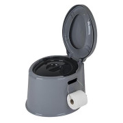 Gabinetto portatile Bo-Camp Portable Toilet 7 grigio Grey