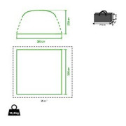 Gazebo festa Coleman Air Shelter M