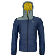 Giacca da uomo Ortovox Swisswool Zinal Jacket M blu deep ocean