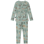 Intimo sportivo per bambini Reima Moomin Trivsam Airy Green verde Airy Green