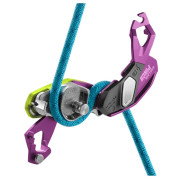 Assicuratore con sistema frenante Edelrid Pinch (violet-oasis)