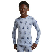 Maglietta sportiva per bambini Icebreaker Kids M 200 Oasis LS Crewe Bear Tour AOP