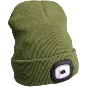 Cappello con luce LED frontale Extol Light verde Green