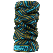 Scaldacollo Dynafit Logo Neck Gaiter blu/verde army/3010 RAZZLE DAZZLE