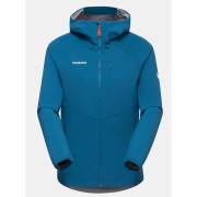 Giacca da donna Mammut Ultimate Comfort SO Hooded Jacket Women azzurro Deep Ice