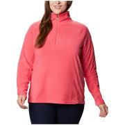 Felpa da donna Columbia Glacial IV 1/2 Zip rosa BrightGeranium