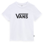 Maglietta da donna Vans Wm Drop V Ss Crew-B bianco/nero White/Black