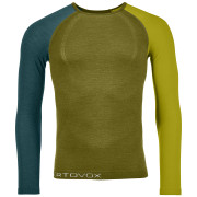 Maglietta da uomo Ortovox 120 Comp Light Long Sleeve M verde sweet alison