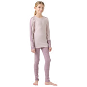 Set sportivo per bambini Helly Hansen Jr Lifa Merino Midweight Set Purple Clay