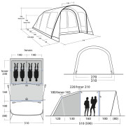 Tenda gonfiabile Outwell Hayward Lake 4ATC