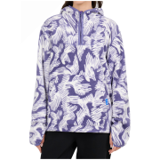 Felpa da donna 4F Fleece F504 bianco/viola Multicolour Allover