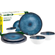 Set di stoviglie Brunner Midday Breeze blu