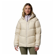 Giacca invernale da donna Columbia Cloudview Down Hooded Jacket beige Dark Stone
