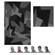 Bandana Sensor Tube Merino Impress
