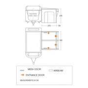 Tenda per minibus Vango Riviera Air 330 Elements ProShield