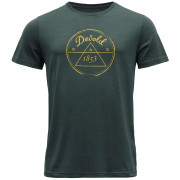 Maglietta da uomo Devold 1853 Man Tee verde scuro Woods