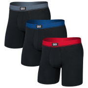 Boxer da uomo Saxx Essential Cotton Boxer Brief Fly 3Pk