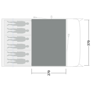 Tappeto per tenda Outwell Cozy Carpet Denver 6