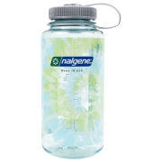 Borraccia Nalgene Wide Mouth Tie-Dye Print 1000 ml azzurro Seafoam w/Platinum Blue Tie Dye