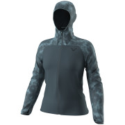 Giacca a vento da donna Dynafit Trail Reflective Wind Jkt W verde 0720 - cinder
