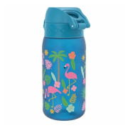 Bottiglia per bambini Ion8 Leak Proof Blue Flamingos 400ml