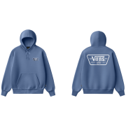 Felpa da uomo Vans Knu Patch Pullover blu True Navy