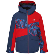 Giacca invernale per bambini Dare 2b Glee II Jacket blu/rosso MnltD/DangRd