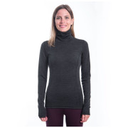 Maglietta sportiva da donna Sensor Merino Bold Roll Neck dl.rukáv