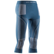 Mutande sportive da donna X-Bionic Energy Accumulator 4.0 Pants 3/4 blu MINERAL BLUE/ARCTIC WHITE