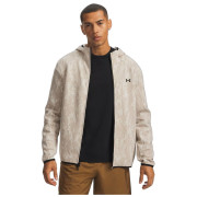 Felpa da uomo Under Armour UA Unstoppable Flc FZ beige White