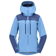 Giacca outdoor da donna Norrona Trollveggen Gore-Tex Pro Light Jacket azzurro Allure/Vintage Indigo