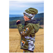 Giacca softshell per bambini WAMU Khaki