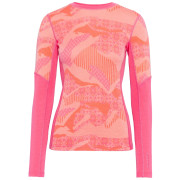 Maglietta sportiva da donna Kari Traa Olea LS rosa Bubblegum