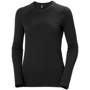 Maglietta sportiva da donna Helly Hansen W Lifa Merino Midweight Crew nero Black