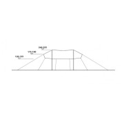 Telo per tenda Robens Twin Summit Tarp PRS
