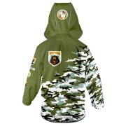 Giacca softshell per bambini WAMU Khaki