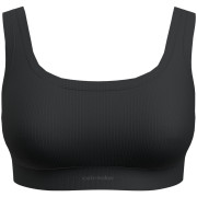 Reggiseno sportivo Icebreaker W Mer Rib Lotus Bra nero Black