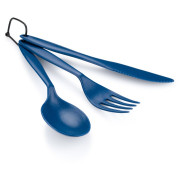 Posate GSI Outdoors Tekk Cutlery Set blu