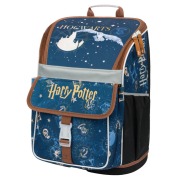 Zaino per la scuola elementare Baagl Zippy marrone/blu Harry Potter Bradavice