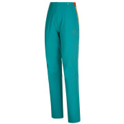 Pantaloni da donna La Sportiva Brush Pant W blu/verde Lagoon/Green Banana