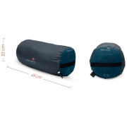 Sacco a pelo Easy Camp Raven I Square XL 5°C - Left zipper