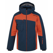 Giacca da sci da uomo Hannah Kelton blu/arancio midnight navy/koi