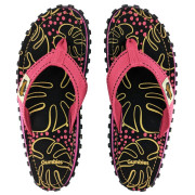 Infradito da donna Gumbies Tropical Black nero/rosa