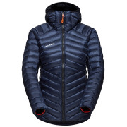 Piumino da donna Mammut Broad Peak IN Hooded Jacket Women blu/arancio marine-black