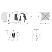 Tenda da tetto per auto Outwell Pine Hills