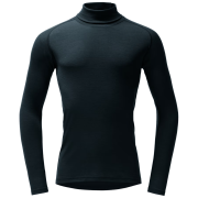 Maglietta funzionale da uomo Devold Adventure Merino 190 H.Neck Man blu scuro Ink