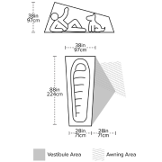 Tenda ultraleggera Big Agnes Copper Spur UL1 Bikepack