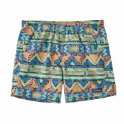 Pantaloncini da donna Patagonia W's Baggies Shorts - 5 in. verde High Hopes Geo: Salamander Green