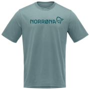 Maglietta da uomo Norrona 29 cotton Norrøna viking T-shirt azzurro Trooper
